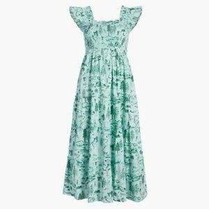 Hill House Ellie Nap Dress in Winter Toile